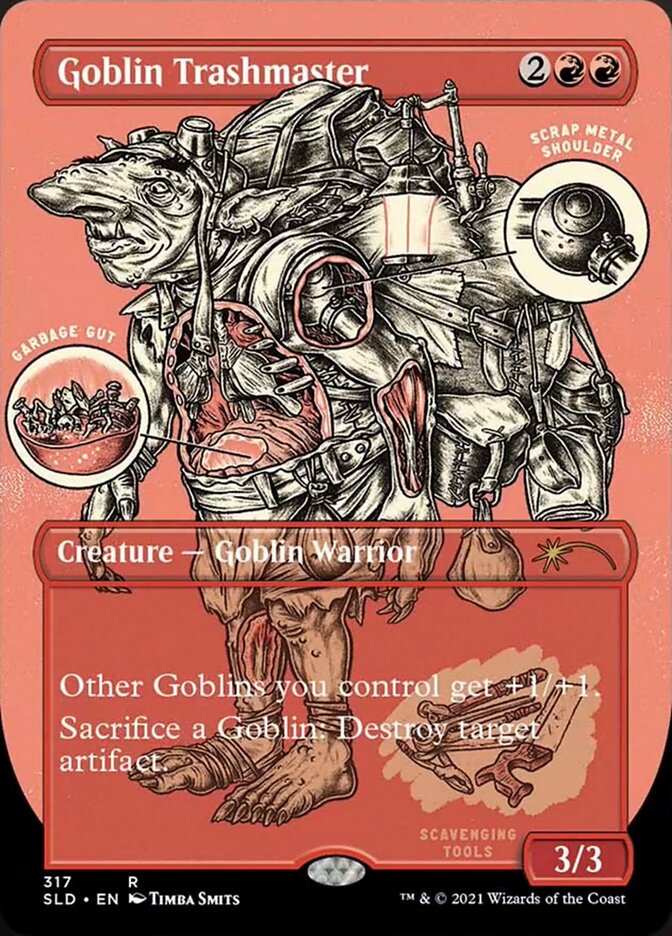 Goblin Trashmaster (Borderless Foil Etched) [Secret Lair Drop Series] | Spectrum Games