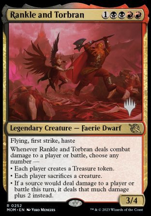 Rankle and Torbran (Promo Pack) [March of the Machine Promos] | Spectrum Games