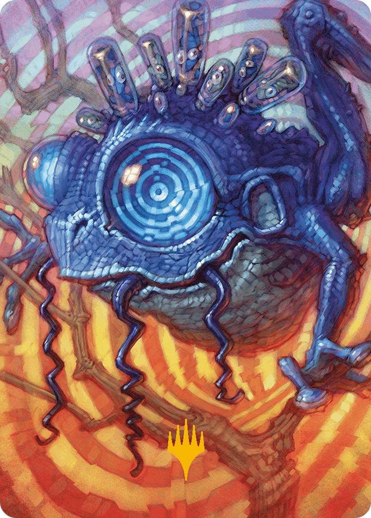 Psychic Frog Art Card (Gold-Stamped Planeswalker Symbol) [Modern Horizons 3 Art Series] | Spectrum Games