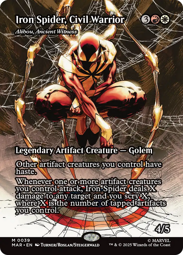 Iron Spider, Civil Warrior - Alibou, Ancient Witness [Marvel's Spider-Man: Eternal-Legal] | Spectrum Games