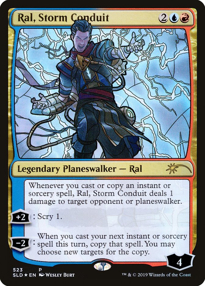 Ral, Storm Conduit (Stained Glass) [Secret Lair Drop Promos] | Spectrum Games