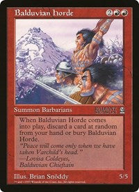 Balduvian Horde (Oversized) [Oversize Cards] | Spectrum Games