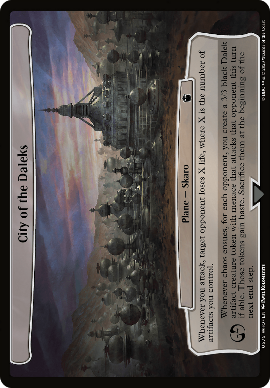 City of the Daleks [Doctor Who] | Spectrum Games