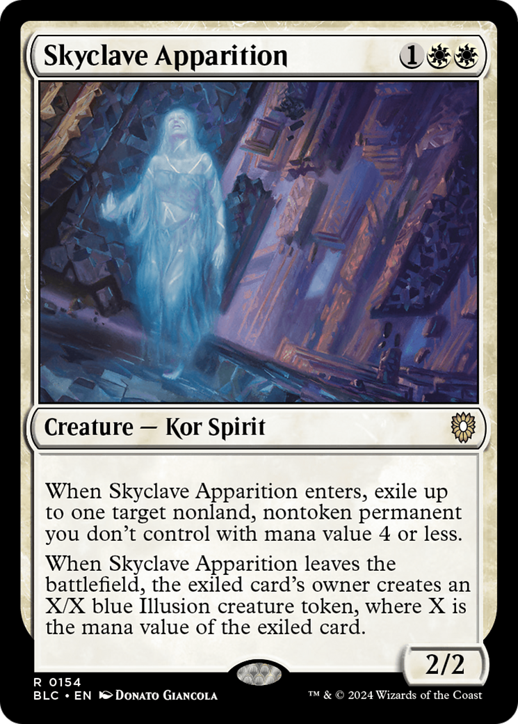 Skyclave Apparition [Bloomburrow Commander] | Spectrum Games