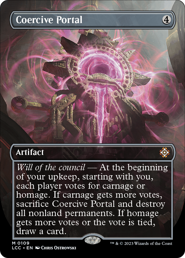 Coercive Portal (Borderless) [The Lost Caverns of Ixalan Commander] | Spectrum Games