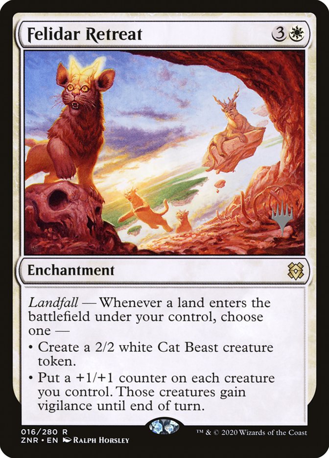 Felidar Retreat (Promo Pack) [Zendikar Rising Promos] | Spectrum Games