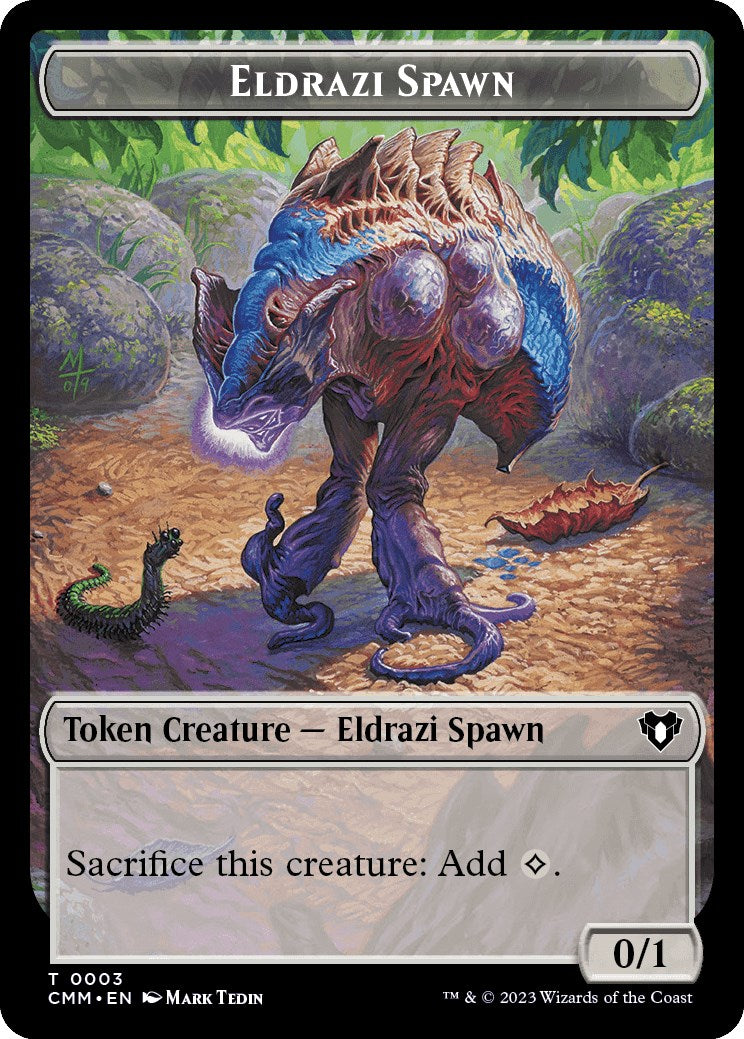 Eldrazi Spawn // Insect Double-Sided Token [Commander Masters Tokens] | Spectrum Games