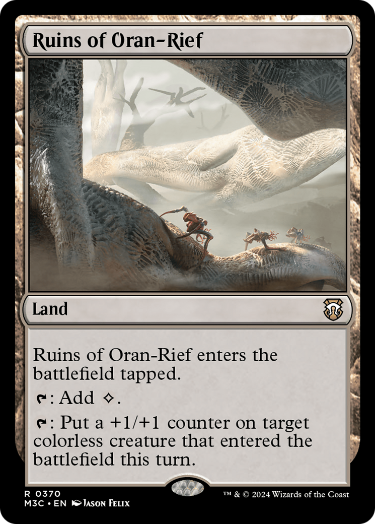 Ruins of Oran-Rief (Ripple Foil) [Modern Horizons 3 Commander] | Spectrum Games