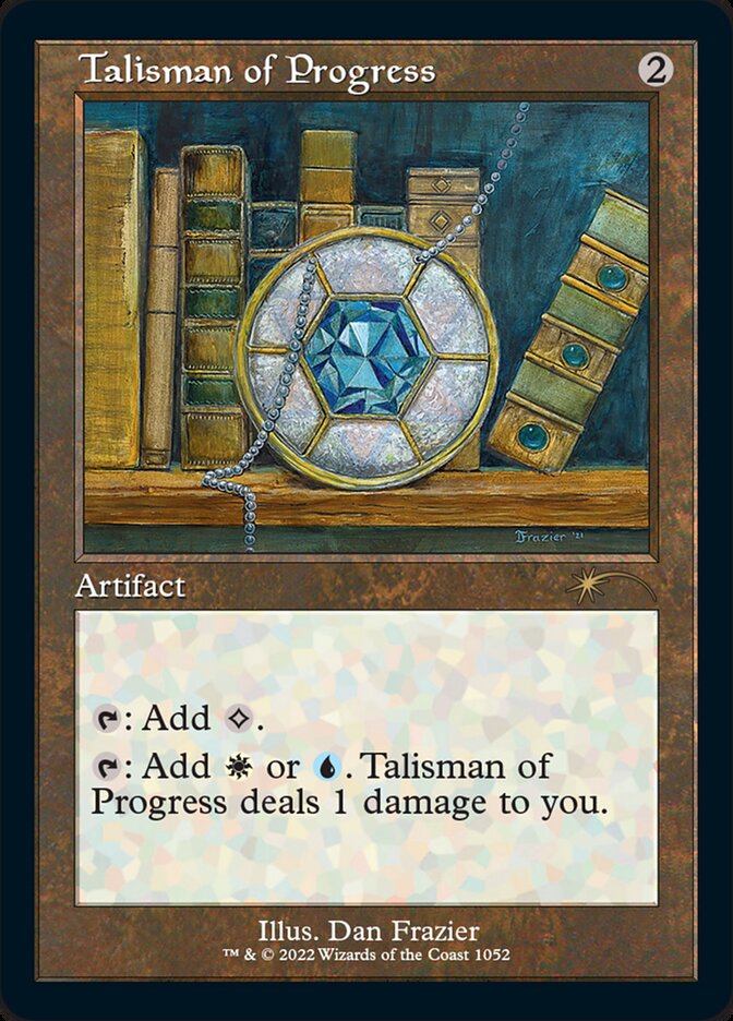 Talisman of Progress (Foil Etched) [Secret Lair Drop Series] | Spectrum Games