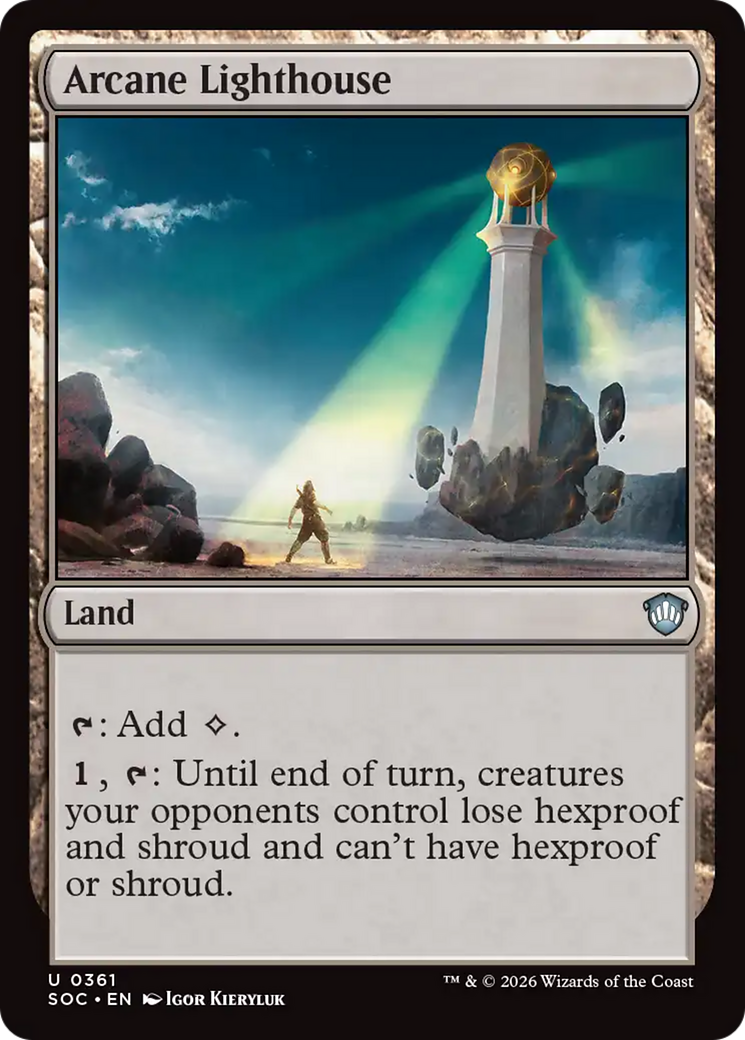 Arcane Lighthouse [Secrets of Strixhaven Commander] | Spectrum Games