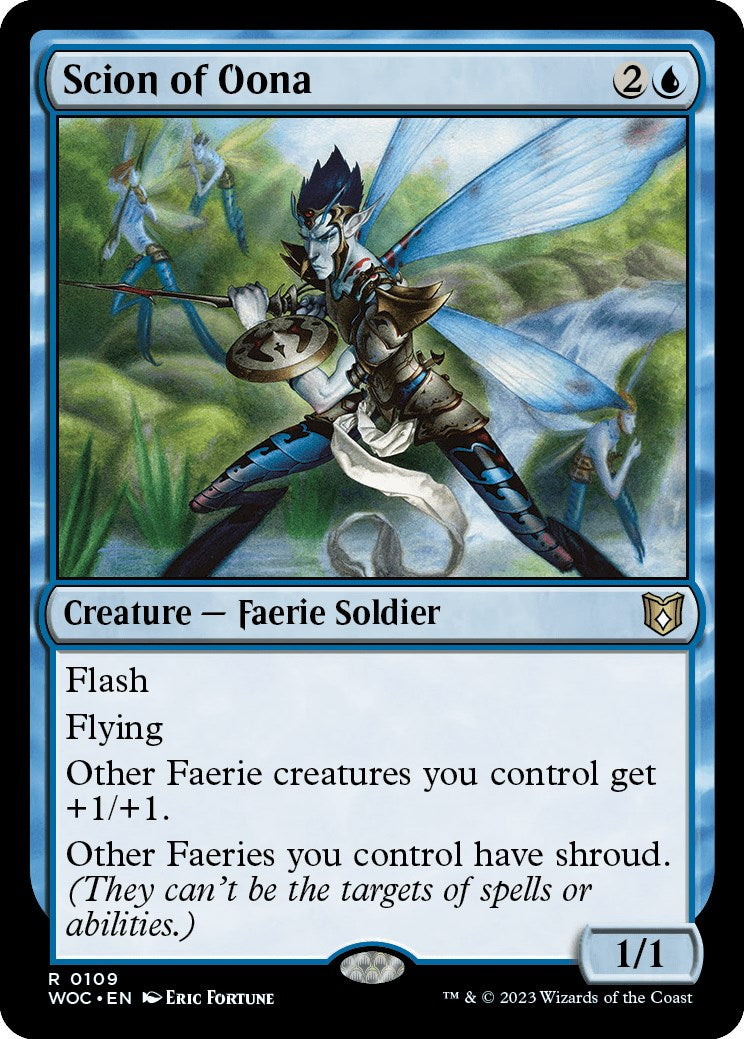 Scion of Oona [Wilds of Eldraine Commander] | Spectrum Games