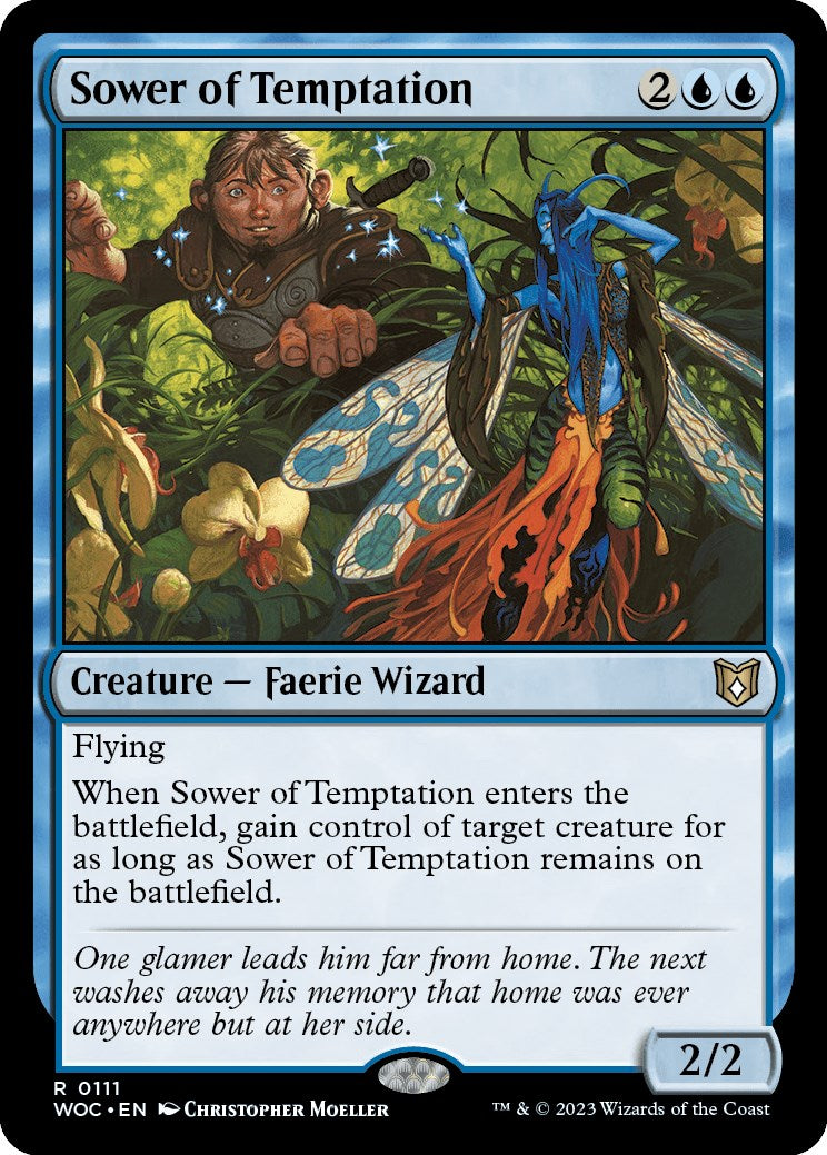 Sower of Temptation [Wilds of Eldraine Commander] | Spectrum Games