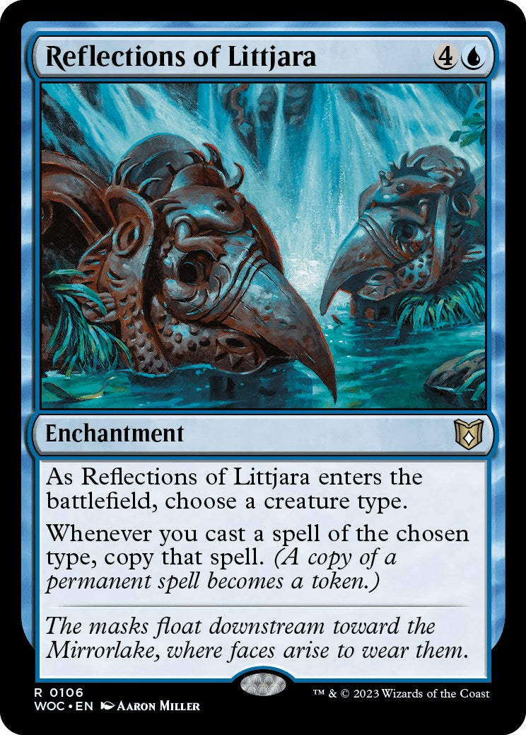 Reflections of Littjara [Wilds of Eldraine Commander] | Spectrum Games
