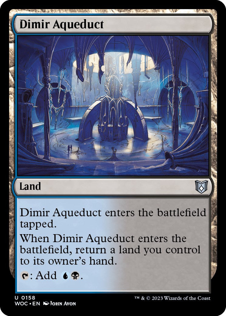 Dimir Aqueduct [Wilds of Eldraine Commander] | Spectrum Games