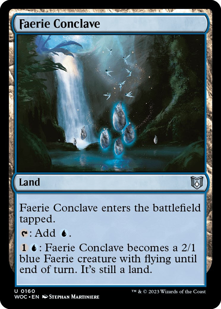 Faerie Conclave [Wilds of Eldraine Commander] | Spectrum Games