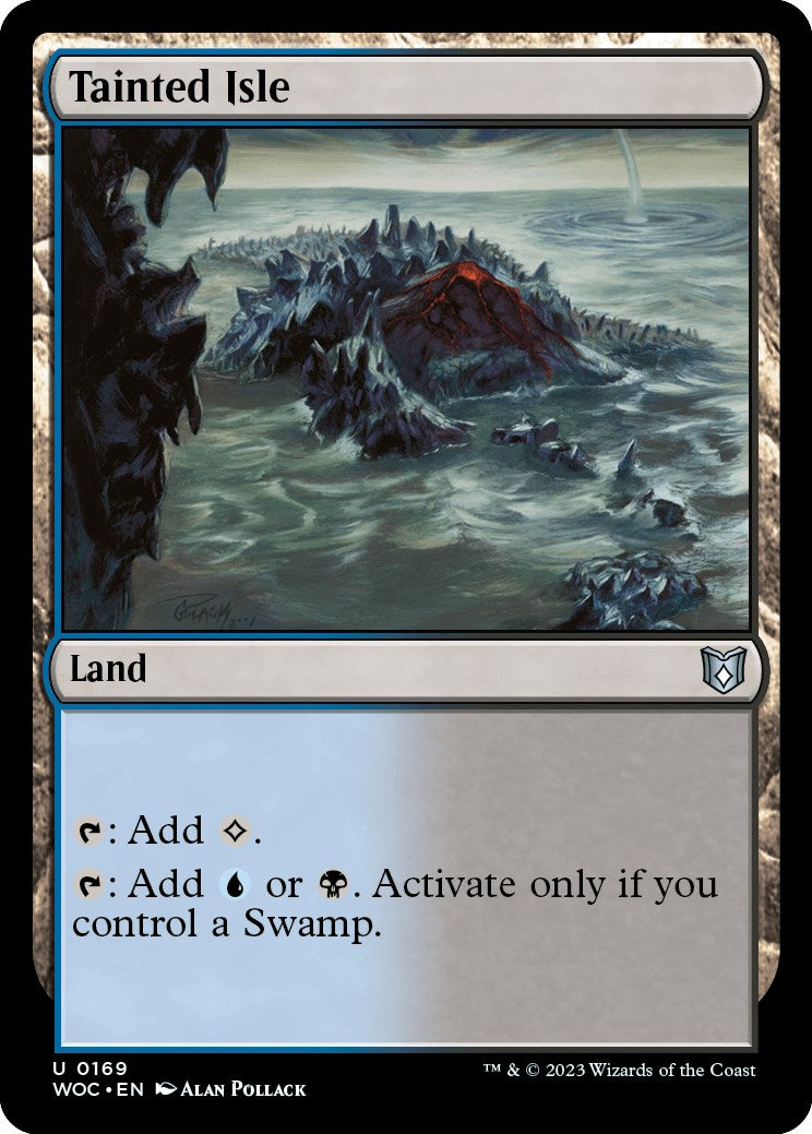 Tainted Isle [Wilds of Eldraine Commander] | Spectrum Games