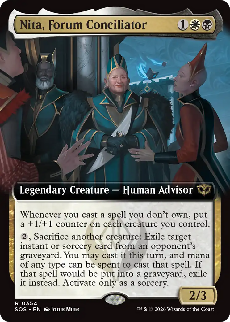 Nita, Forum Conciliator (Extended Art) [Secrets of Strixhaven] | Spectrum Games