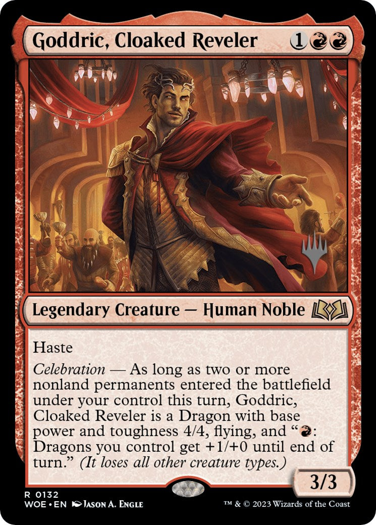 Goddric, Cloaked Reveler (Promo Pack) [Wilds of Eldraine Promos] | Spectrum Games