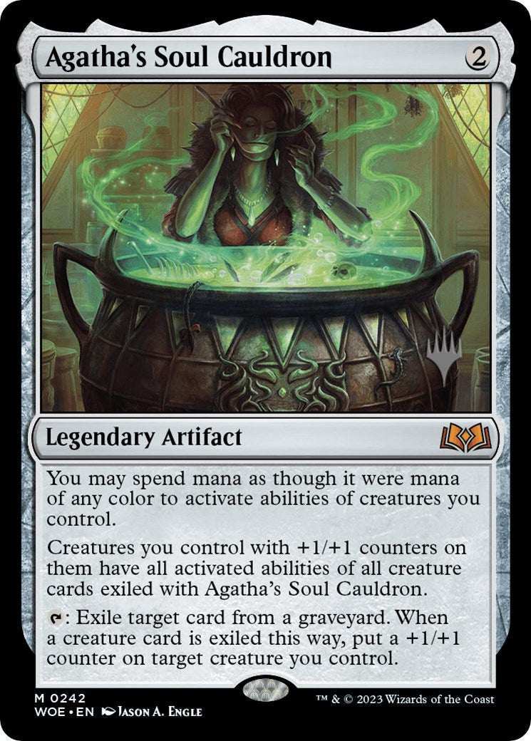 Agatha's Soul Cauldron (Promo Pack) [Wilds of Eldraine Promos] | Spectrum Games