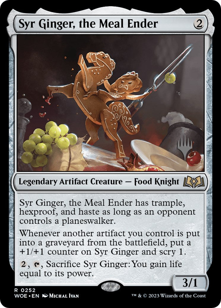 Syr Ginger, the Meal Ender (Promo Pack) [Wilds of Eldraine Promos] | Spectrum Games