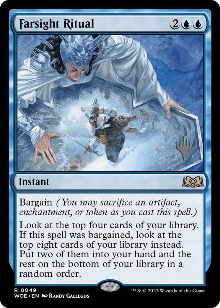 Farsight Ritual (Promo Pack) [Wilds of Eldraine Promos] | Spectrum Games