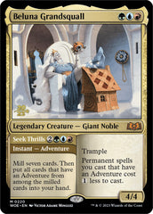 Beluna Grandsquall // Seek Thrills(Promo Pack) [Wilds of Eldraine Promos] | Spectrum Games