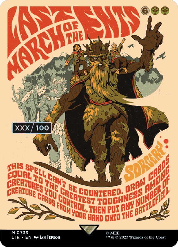Last March of the Ents (Borderless Poster) (Serialized) [The Lord of the Rings: Tales of Middle-Earth] | Spectrum Games
