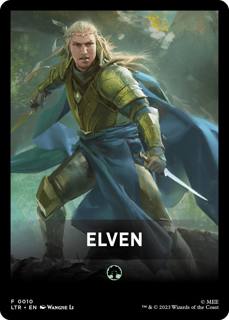 Elven Theme Card [The Lord of the Rings: Tales of Middle-Earth] | Spectrum Games