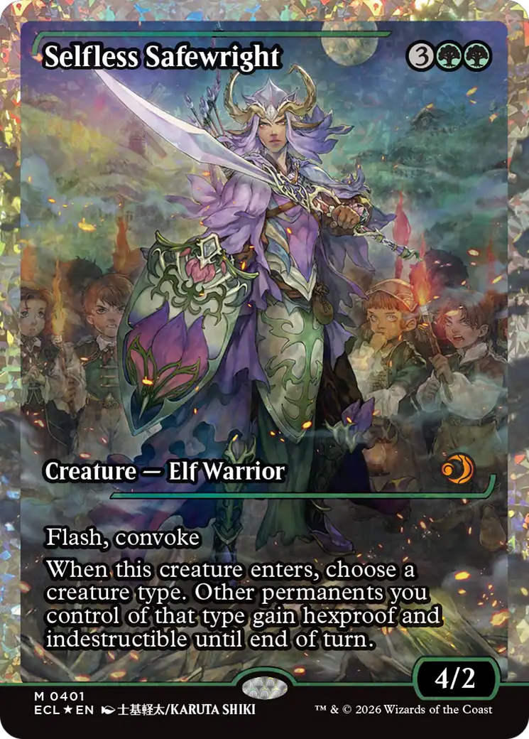 Selfless Safewright (Showcase) (Fracture Foil) [Lorwyn Eclipsed] | Spectrum Games