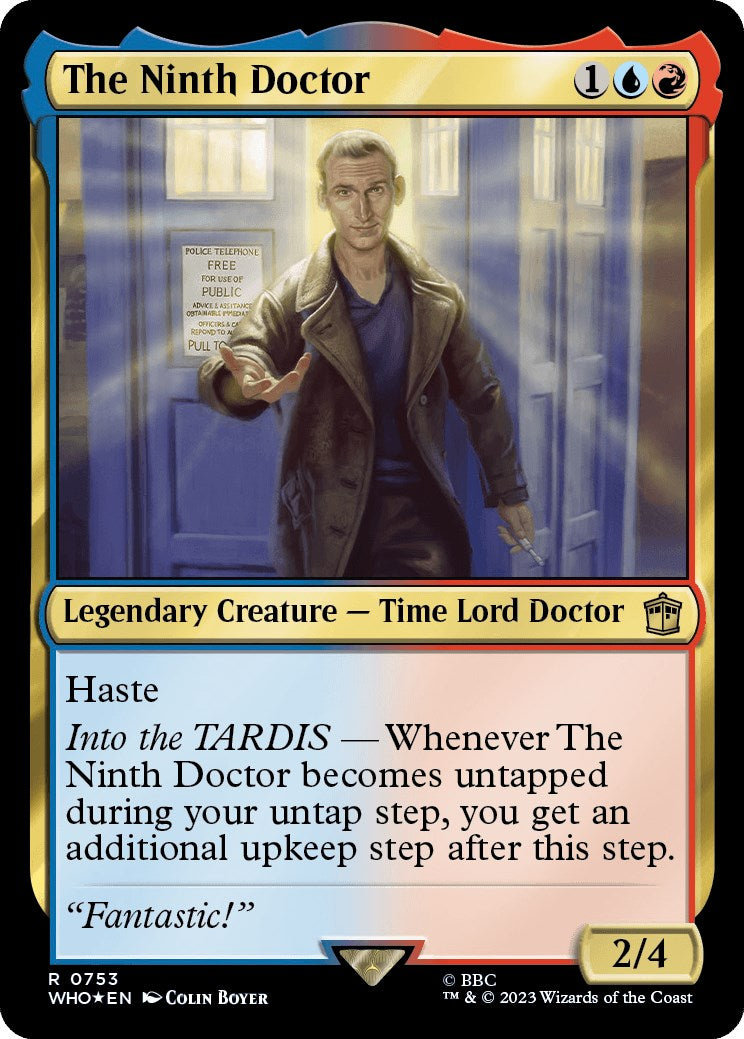 The Ninth Doctor (Surge Foil) [Doctor Who] | Spectrum Games