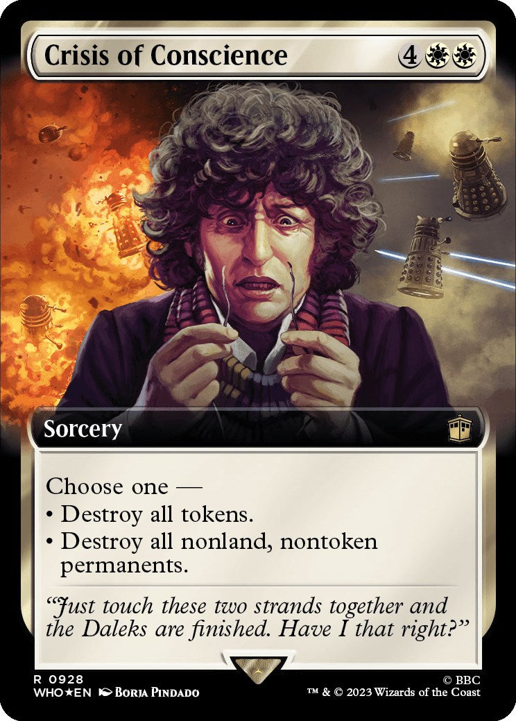 Crisis of Conscience (Extended Art) (Surge Foil) [Doctor Who] | Spectrum Games