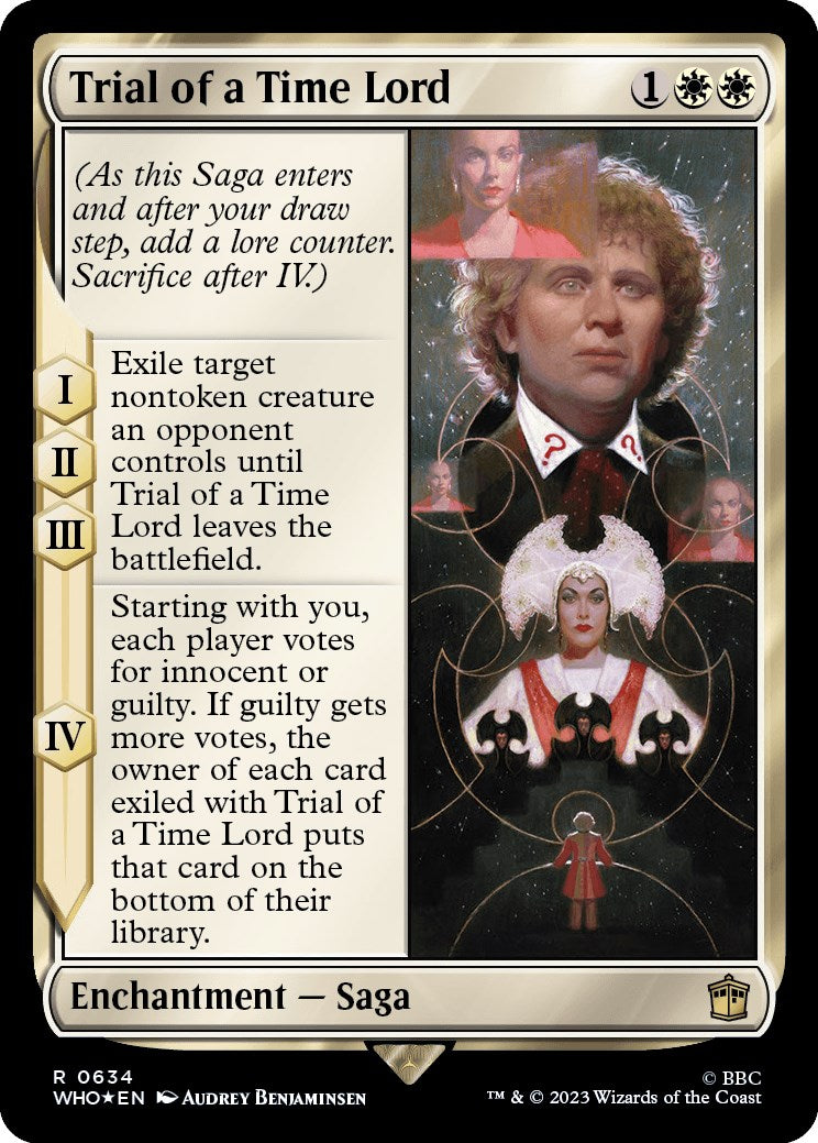 Trial of a Time Lord (Surge Foil) [Doctor Who] | Spectrum Games