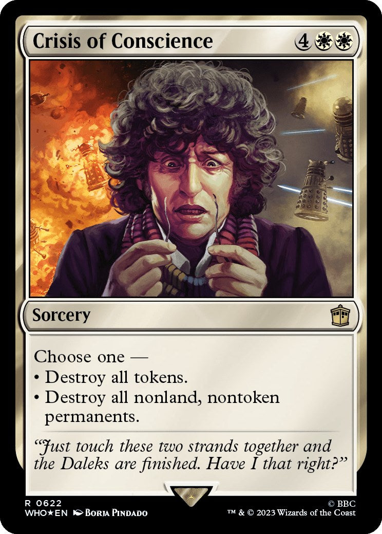 Crisis of Conscience (Surge Foil) [Doctor Who] | Spectrum Games