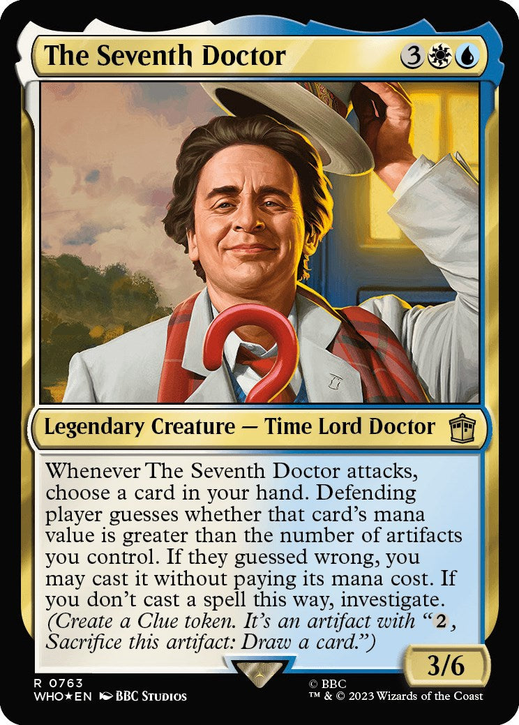 The Seventh Doctor (Surge Foil) [Doctor Who] | Spectrum Games