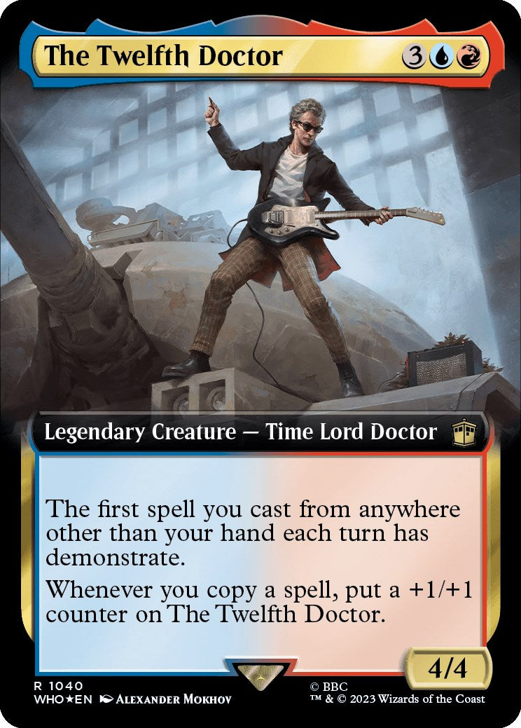 The Twelfth Doctor (Extended Art) (Surge Foil) [Doctor Who] | Spectrum Games