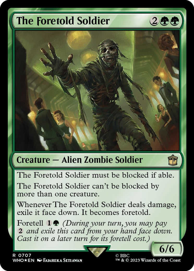 The Foretold Soldier (Surge Foil) [Doctor Who] | Spectrum Games