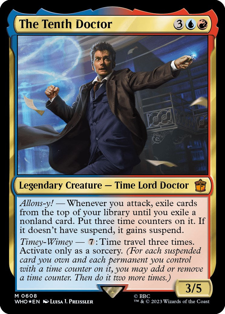 The Tenth Doctor (Surge Foil) [Doctor Who] | Spectrum Games