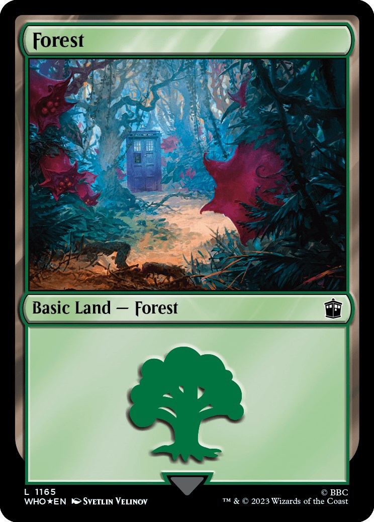 Forest (1165) (Surge Foil) [Doctor Who] | Spectrum Games