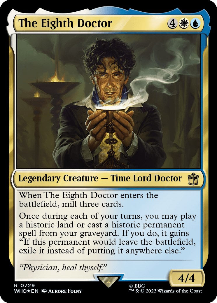 The Eighth Doctor (Surge Foil) [Doctor Who] | Spectrum Games