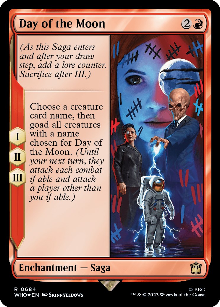 Day of the Moon (Surge Foil) [Doctor Who] | Spectrum Games