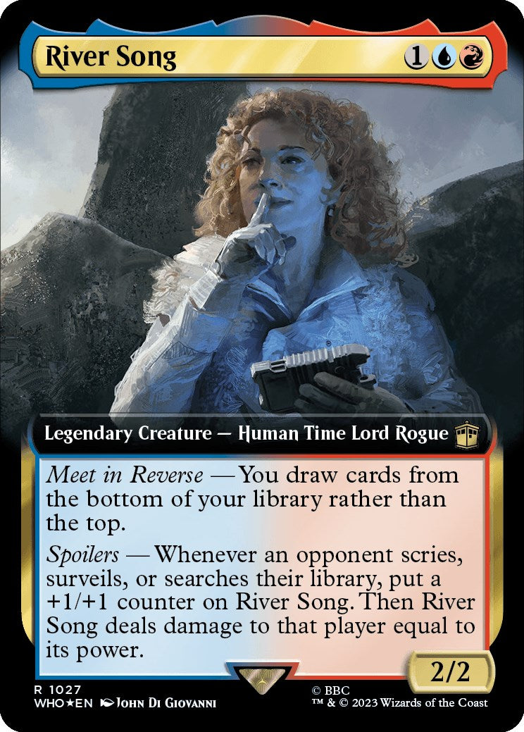 River Song (Extended Art) (Surge Foil) [Doctor Who] | Spectrum Games