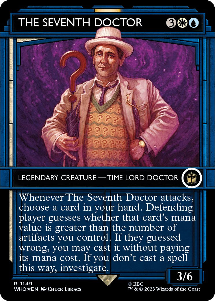 The Seventh Doctor (Showcase) (Surge Foil) [Doctor Who] | Spectrum Games