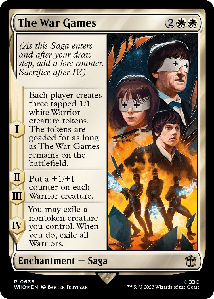 The War Games (Surge Foil) [Doctor Who] | Spectrum Games