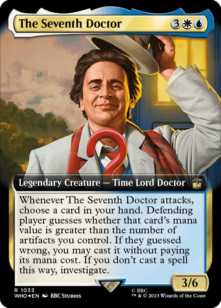 The Seventh Doctor (Extended Art) (Surge Foil) [Doctor Who] | Spectrum Games