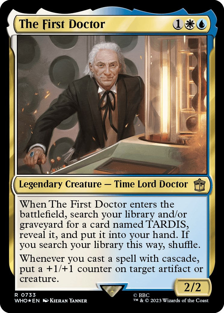 The First Doctor (Surge Foil) [Doctor Who] | Spectrum Games