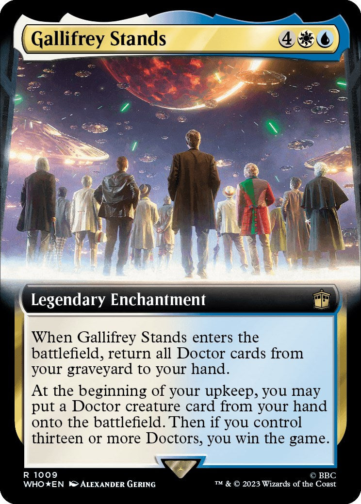 Gallifrey Stands (Extended Art) (Surge Foil) [Doctor Who] | Spectrum Games