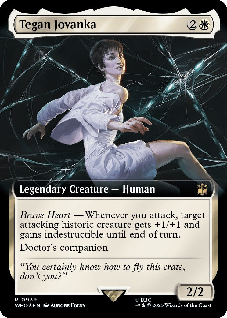 Tegan Jovanka (Extended Art) (Surge Foil) [Doctor Who] | Spectrum Games