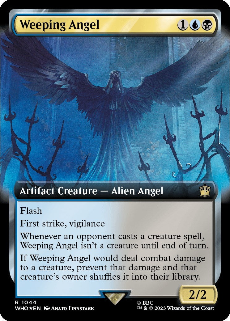 Weeping Angel (Extended Art) (Surge Foil) [Doctor Who] | Spectrum Games