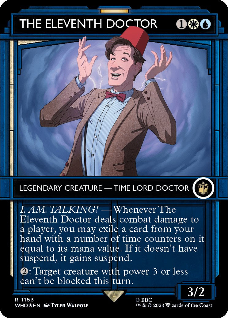 The Eleventh Doctor (Showcase) (Surge Foil) [Doctor Who] | Spectrum Games