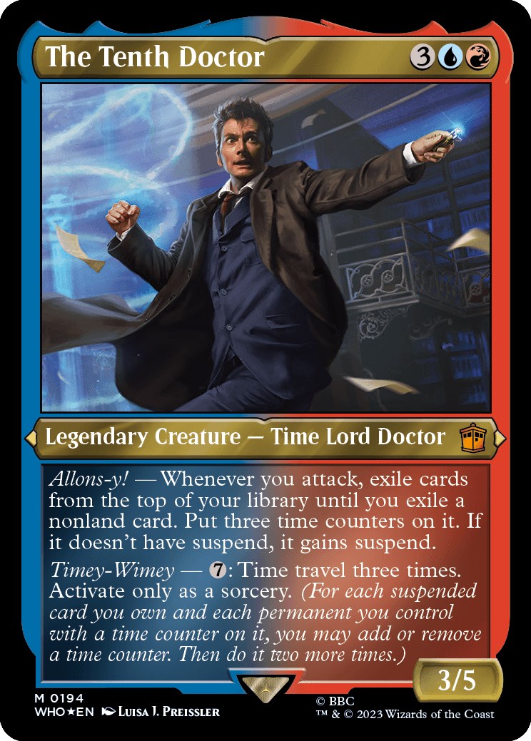 The Tenth Doctor (Display Commander) [Doctor Who] | Spectrum Games